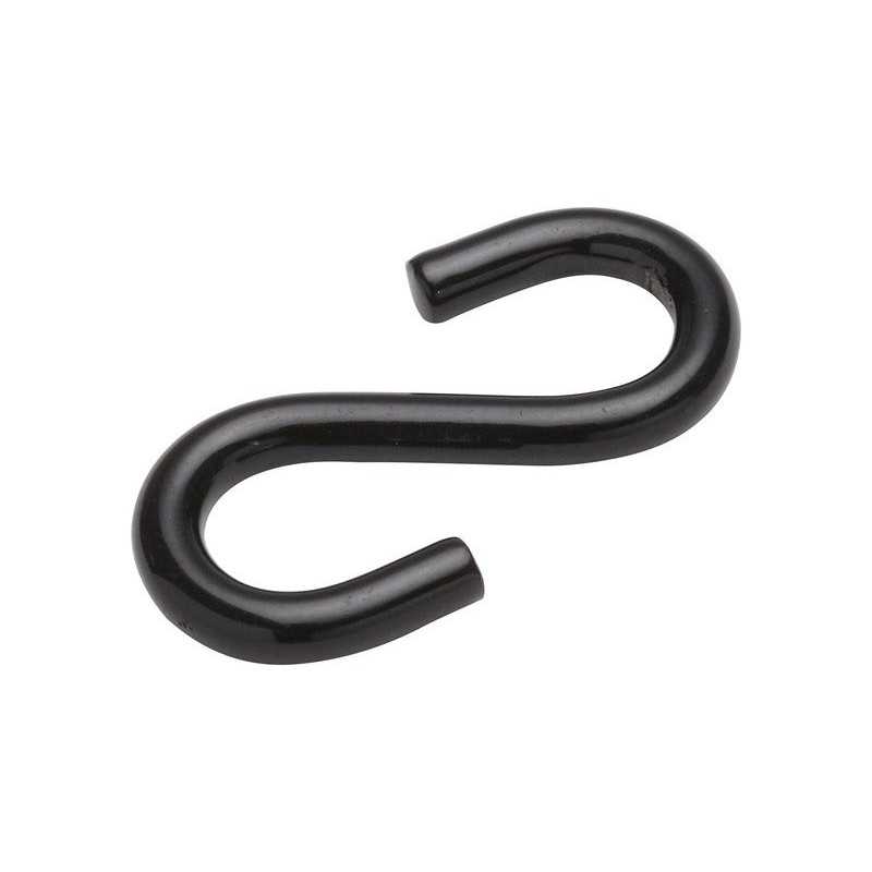 Lot de 2 Esses égales Ouvertes Acier Zingué Standers L.30 X L.15.5 X Ep.3 Mm