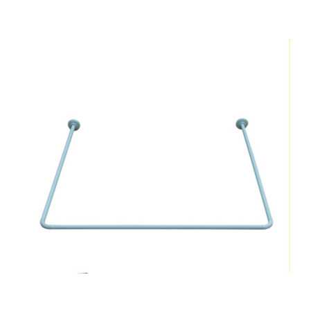 Barre coudée angle droit L.90 cm