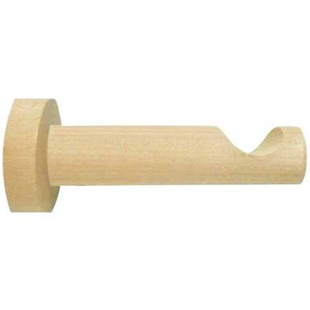 Support de tringle à rideau design 28 mm chaîne verni