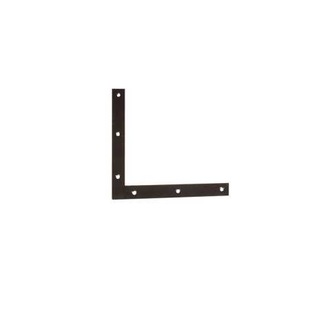 Equerre découpée acier Prépeint H.300 X L.300 X P.4 Mm
