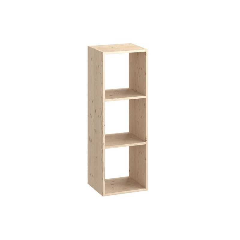 Etagère 3 casesPin H.104.9 X L.36 X P.31.7 Cm