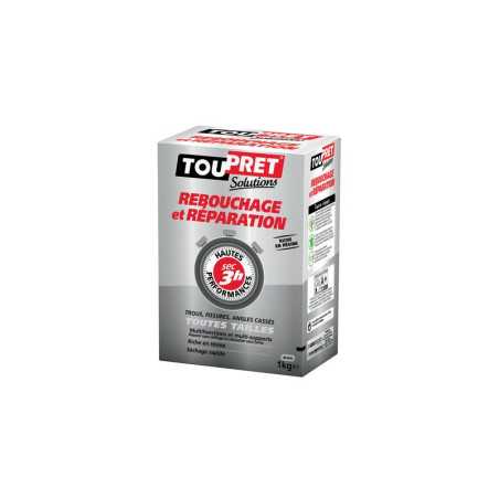 Enduit de rebouchage 1Kg en poudre pour mur et plafond