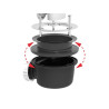 Bonde douche plate diam. 90 mm