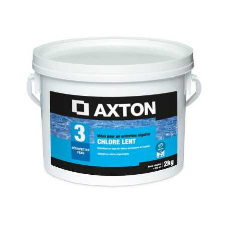 Chlore lent AXTON galets 200 grammes 2 kg