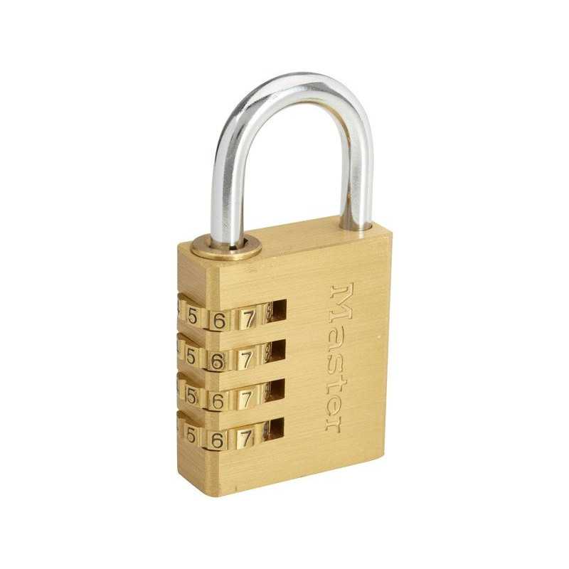 Cadenas à Combinaison Masterlock Laiton L.40 Mm