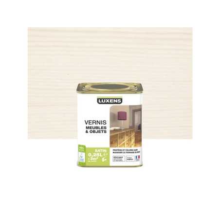 Vernis meuble et objets  Blanc Satiné