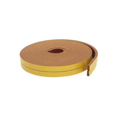 Joint de porte et fenÃªtre AXTON 1 à 4 mm L. 6 m marron