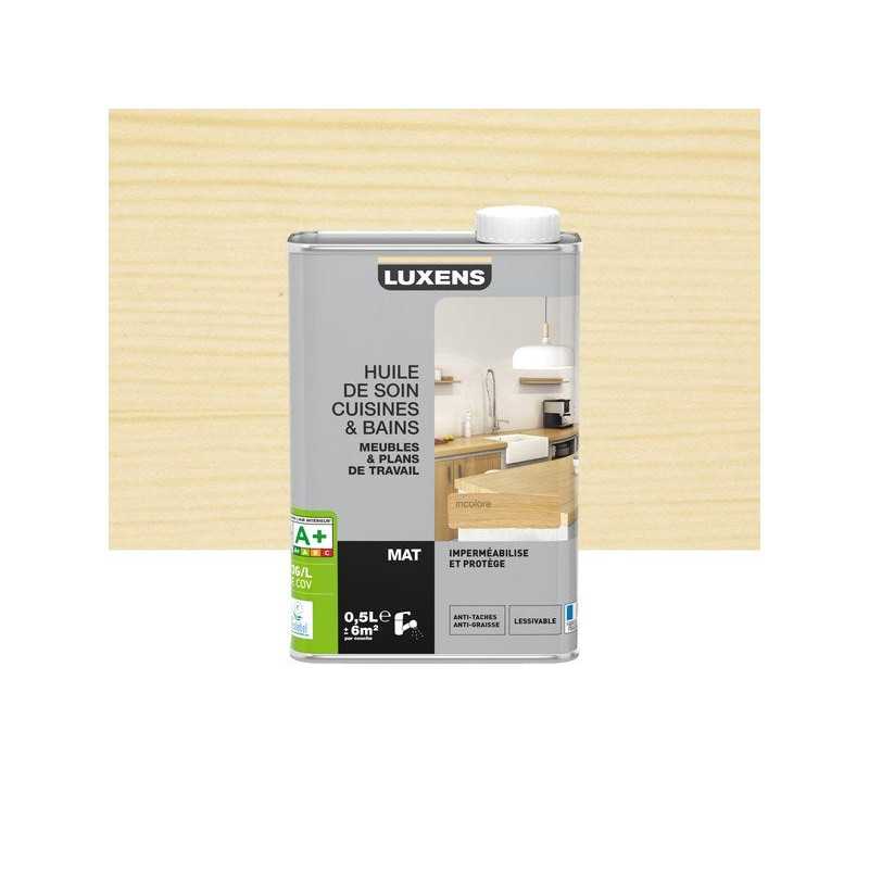 Huile cuisine et bain incolore Luxens 0.5 L -  - meilleure qualité