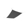 Voile d'ombrage rectangulaire anthracite L.400 x l.300 cm -  - meilleure qualité
