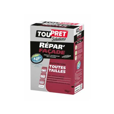 Enduit De Rebouchage Toupret Repar Façade 1 Kg En Poudre Pour Façade Extérieur