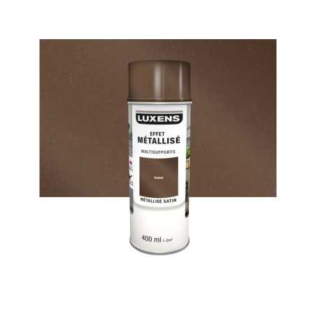 Peinture aérosol Mutlisupports LUXENS bronze métallisé 400 ml -  - meilleure qualité