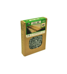Lot de 280 vis acier t?te frais?e pozidriv STANDERS D 3.5 x L.20 mm
