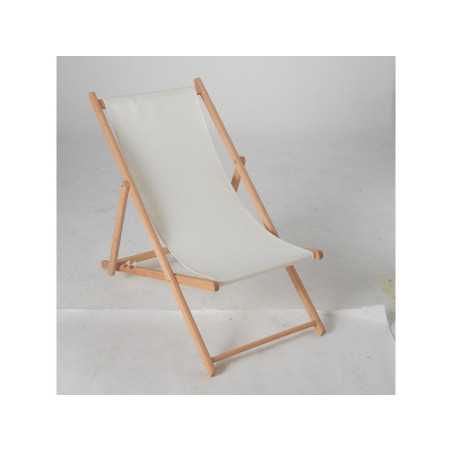 Chilienne de jardin Lola en tissu blanc ivoire -  - meilleure qualité