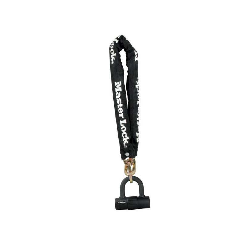 Chaîne antivol et cadenas master lock L.1 M X Diam.10 Mm