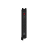 Multiprise Parafoudre 5 Prises H05Vv-F Lexman 3680 W Noire