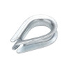 Cosse Coeur Acier Zingué Standers Diam.14 X L.125 X L.18 Mm