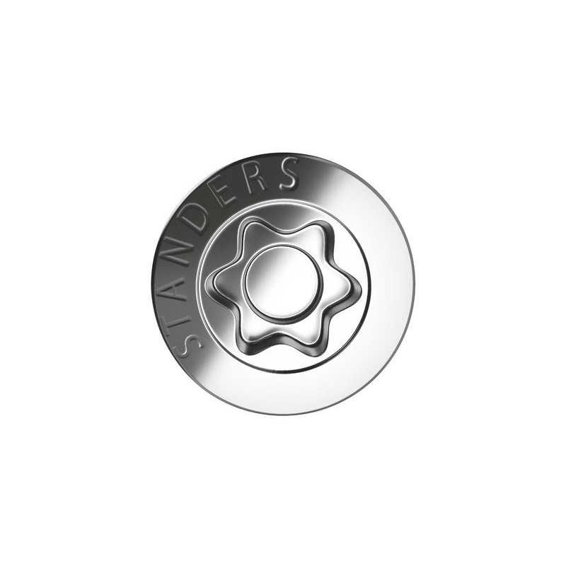Lot de 50 vis acier tête fraisée Diam.5 Mm X L.80 Mm